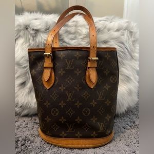 LV Monogramed Bucket Bag
